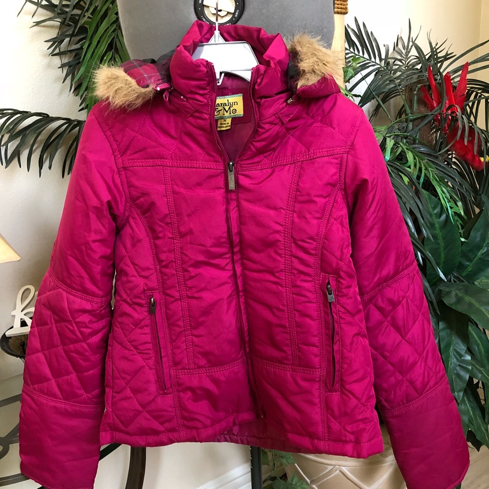 Marilyn & Me Deep Pink with Hoodie Jacket